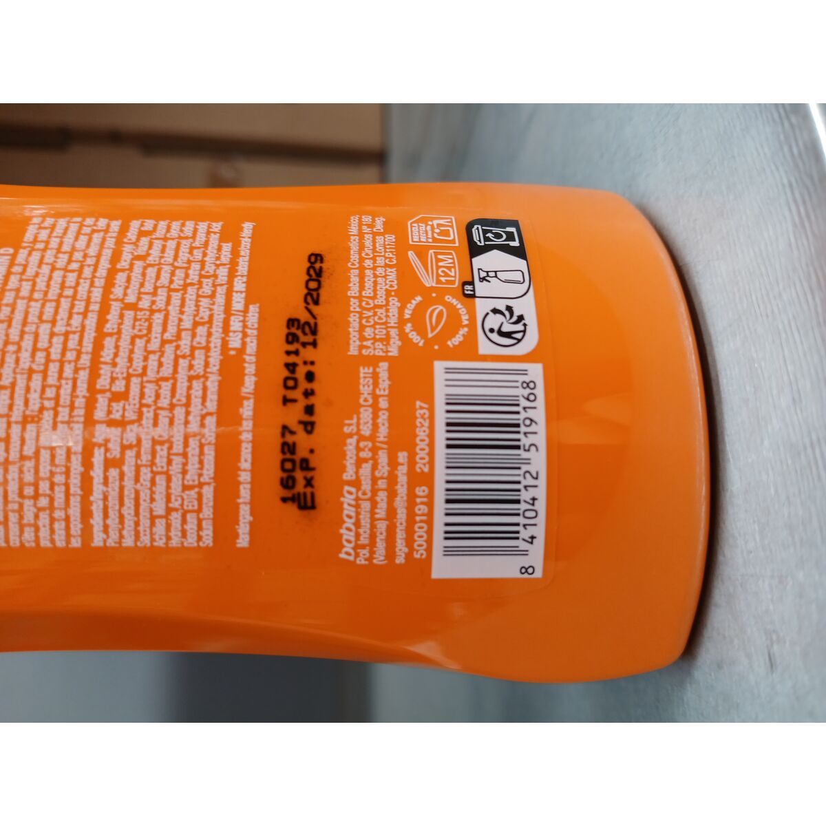 Image secondaire de Spray Protecteur Solaire Babaria Spf 30 200 ml Vitamine D