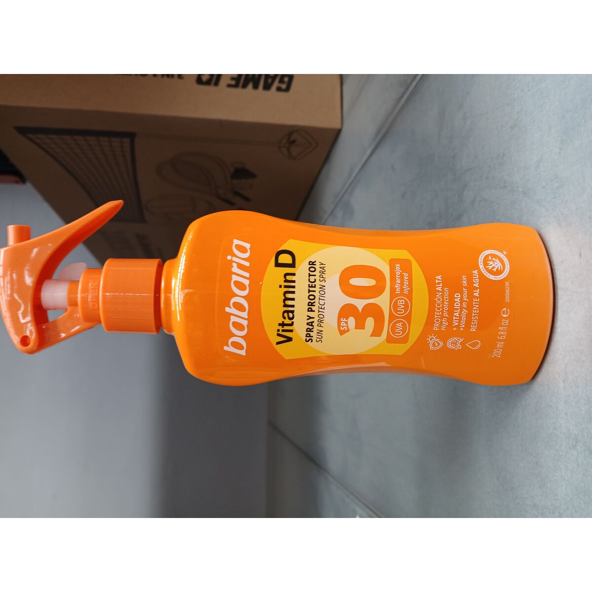 Zon Protector Spray Babaria Spf 30 200 ml Vitamine D