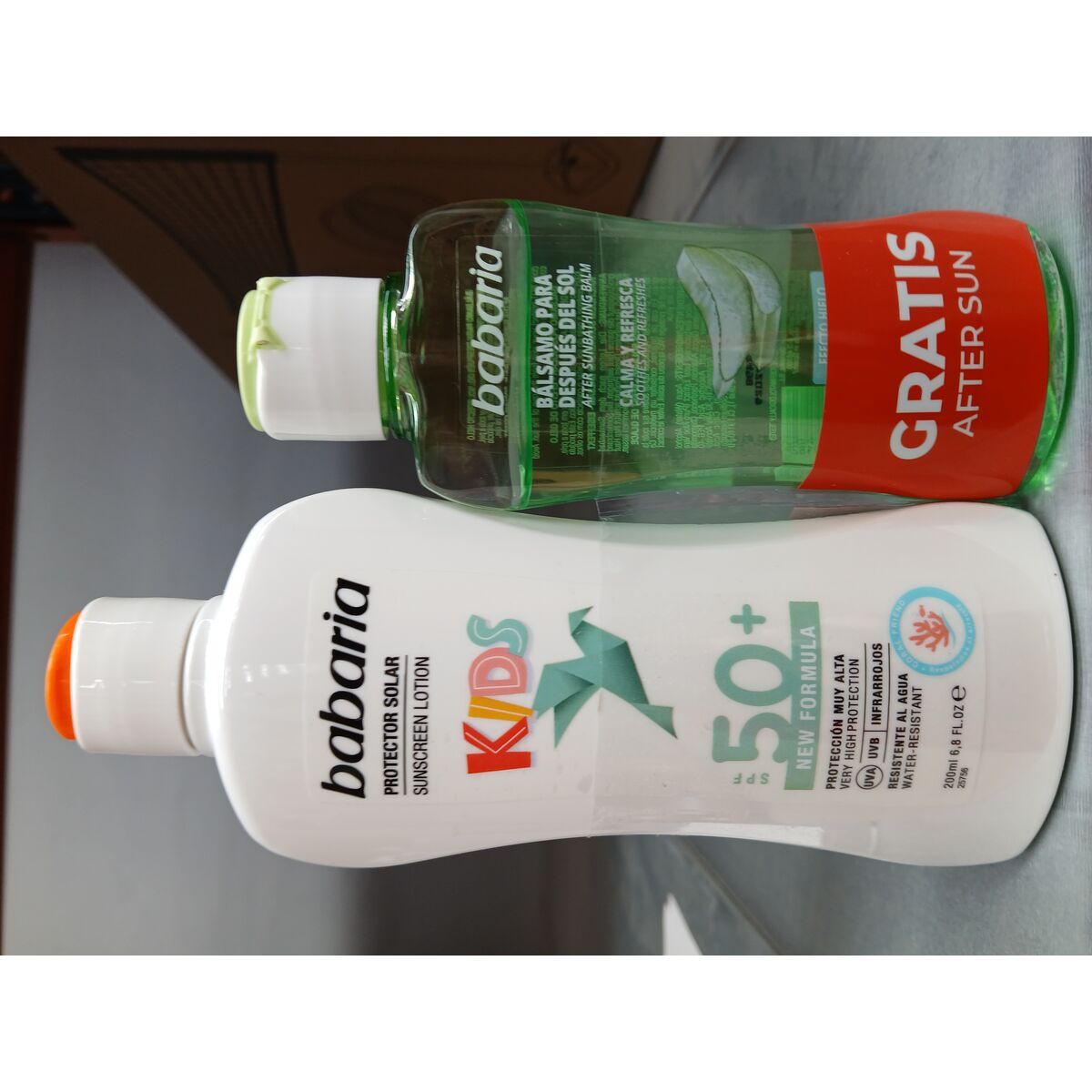 Image secondaire de Lait Solaire pour Enfants Babaria Spf 50 100 ml