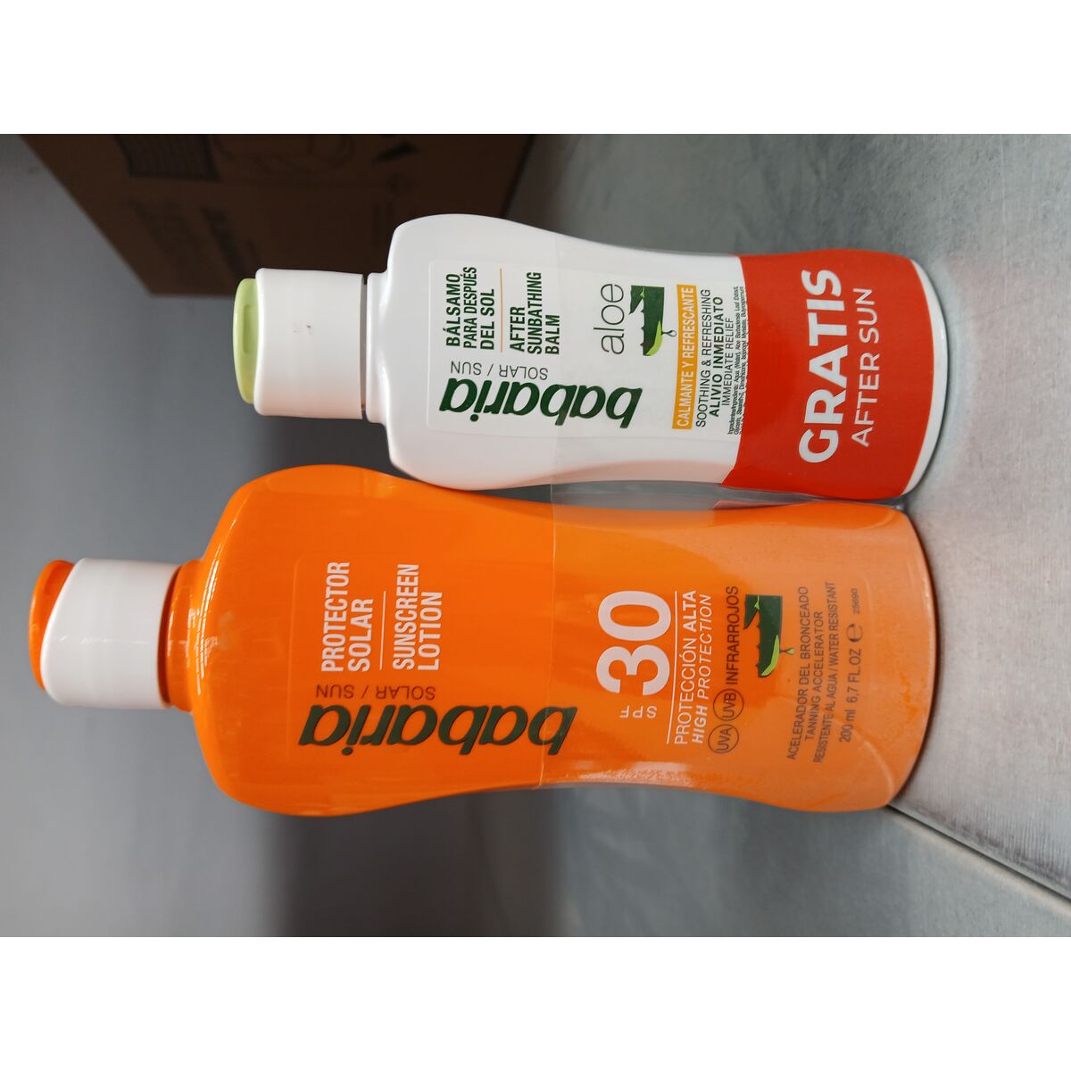Image secondaire de Lait Solaire pour Enfants Babaria Spf 30 100 ml Aloe Vera