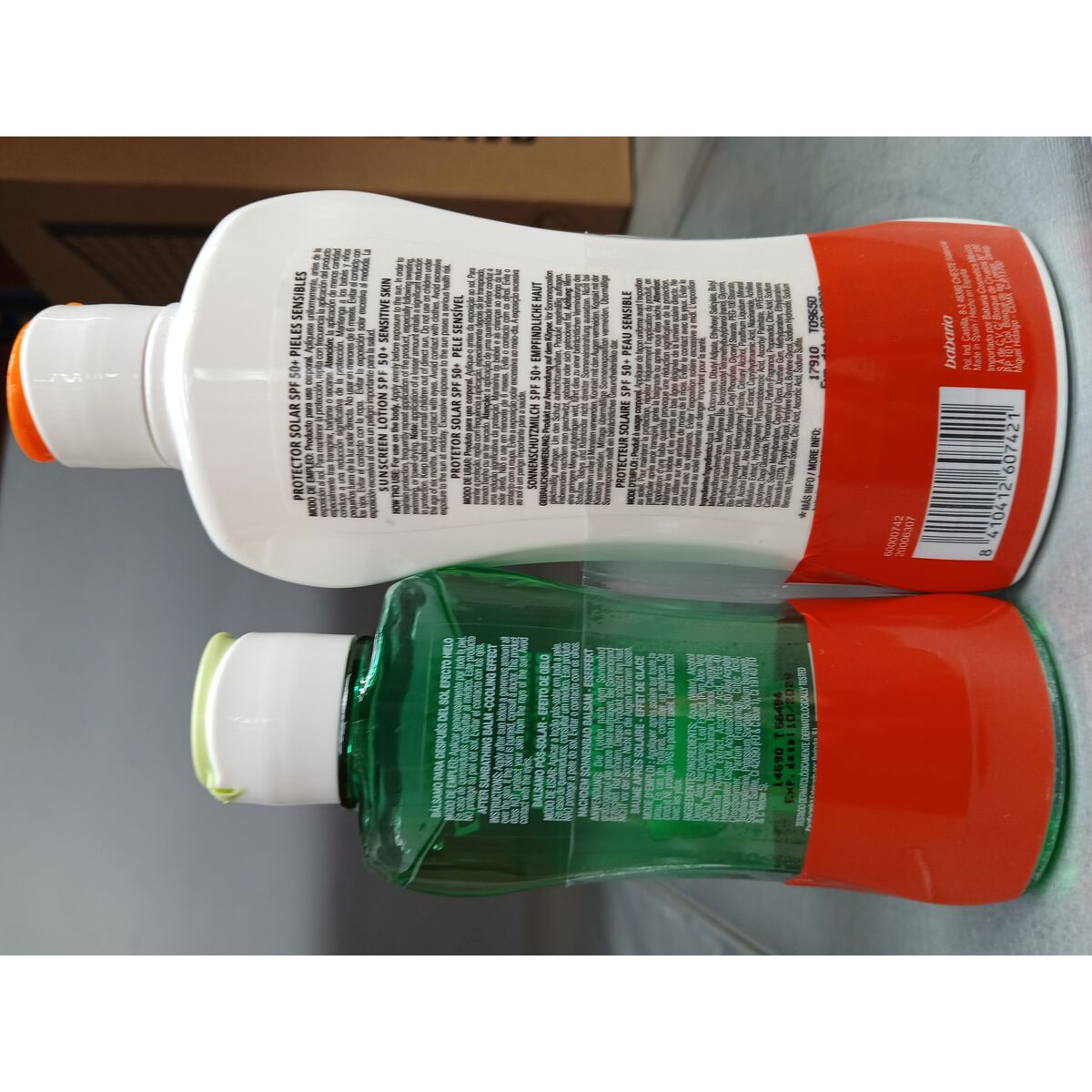 Zonnemelk Babaria Spf 50 100 ml Gevoelige huid