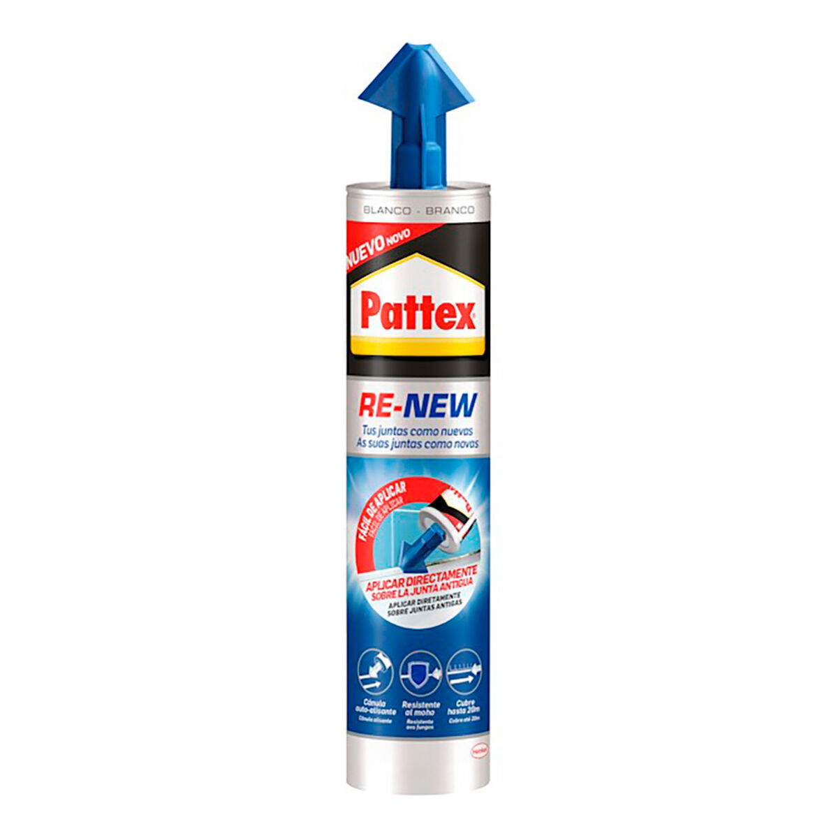Silicone Pattex Re-new Blanc 280 ml