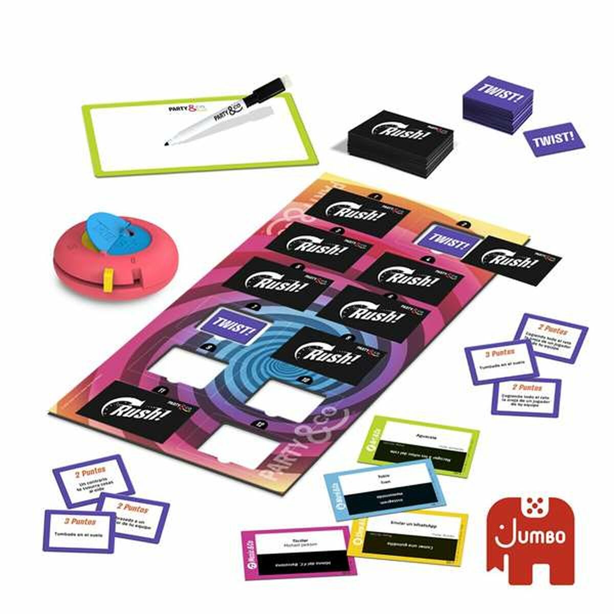 Image secondaire de Jouet Educatif Diset Party & Co. Rush