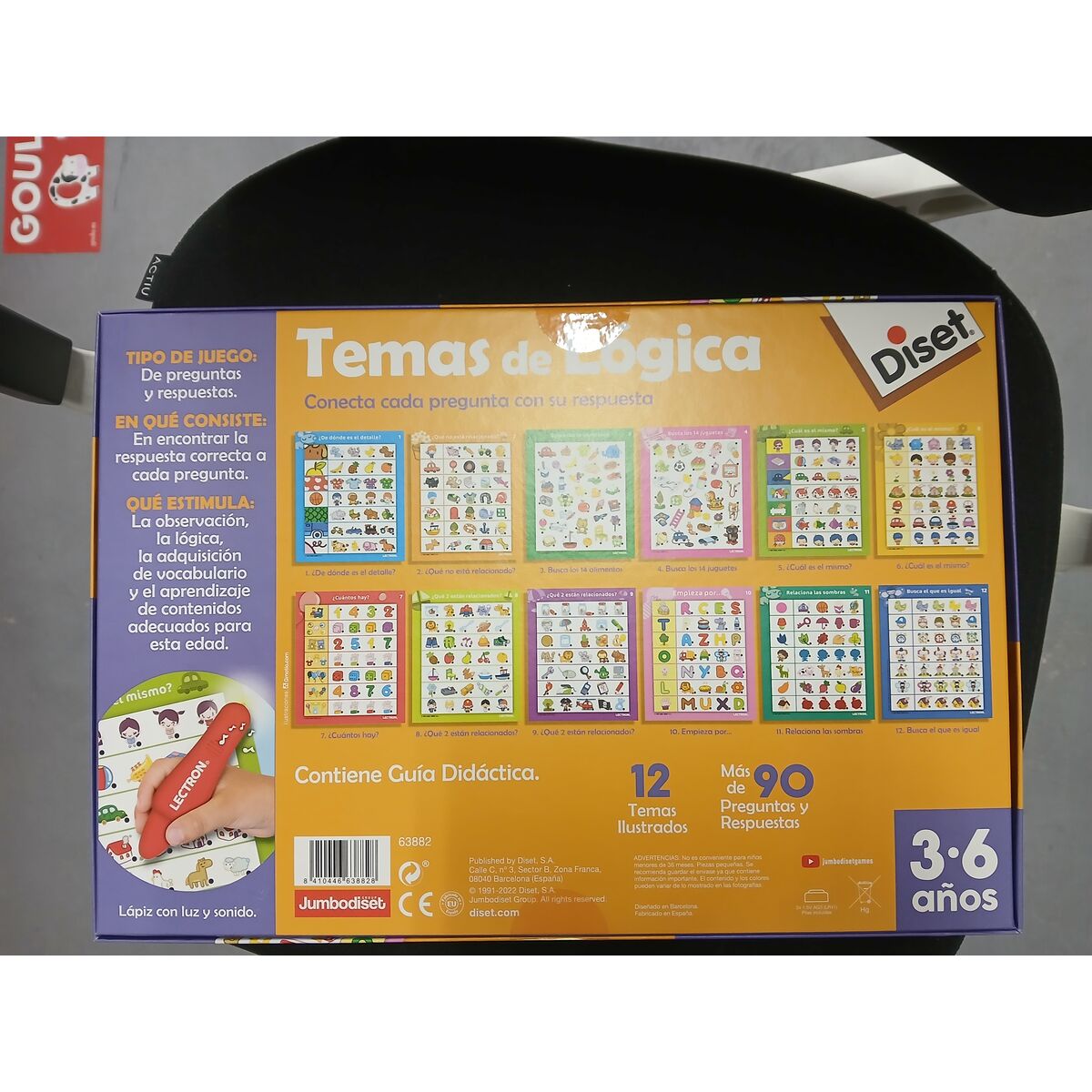 Educatief Spel Diset Temas de Lógica ES