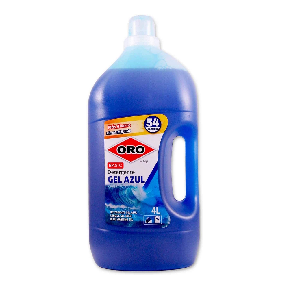 Detergente líquido Oro Azul Basic (4 L)