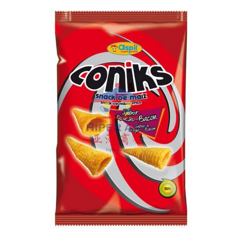 Snacks Aspil Coniks Cheese Bacon (120 g)