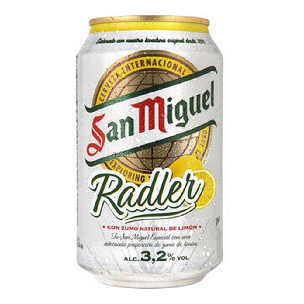 Bier San Miguel Radler 0,0 Citroen (33 cl)