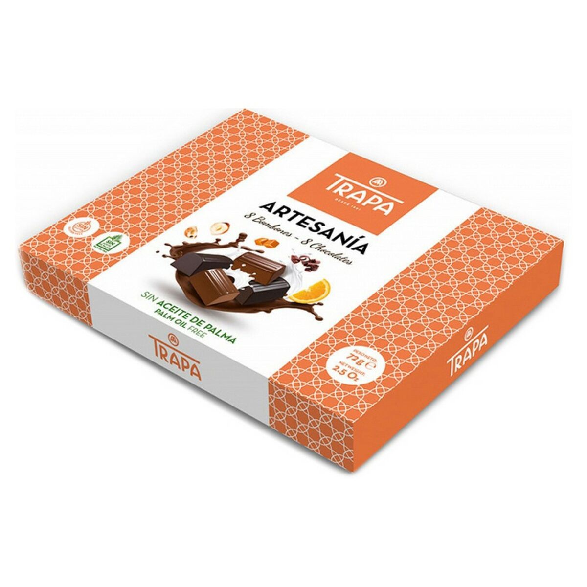 Chocolates Trapa Artesanía (72 g)