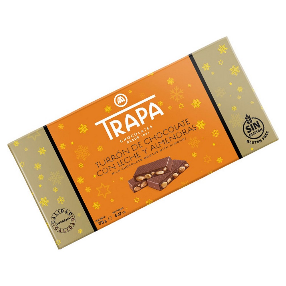 Nougat Trapa Chocolat Croquante Amandes (150 g)