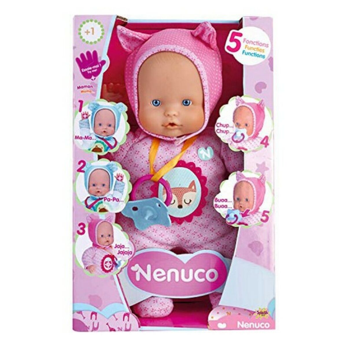 Κούκλα Mωρó Nenuco Little Fox Famosa (30 cm) 30 cm