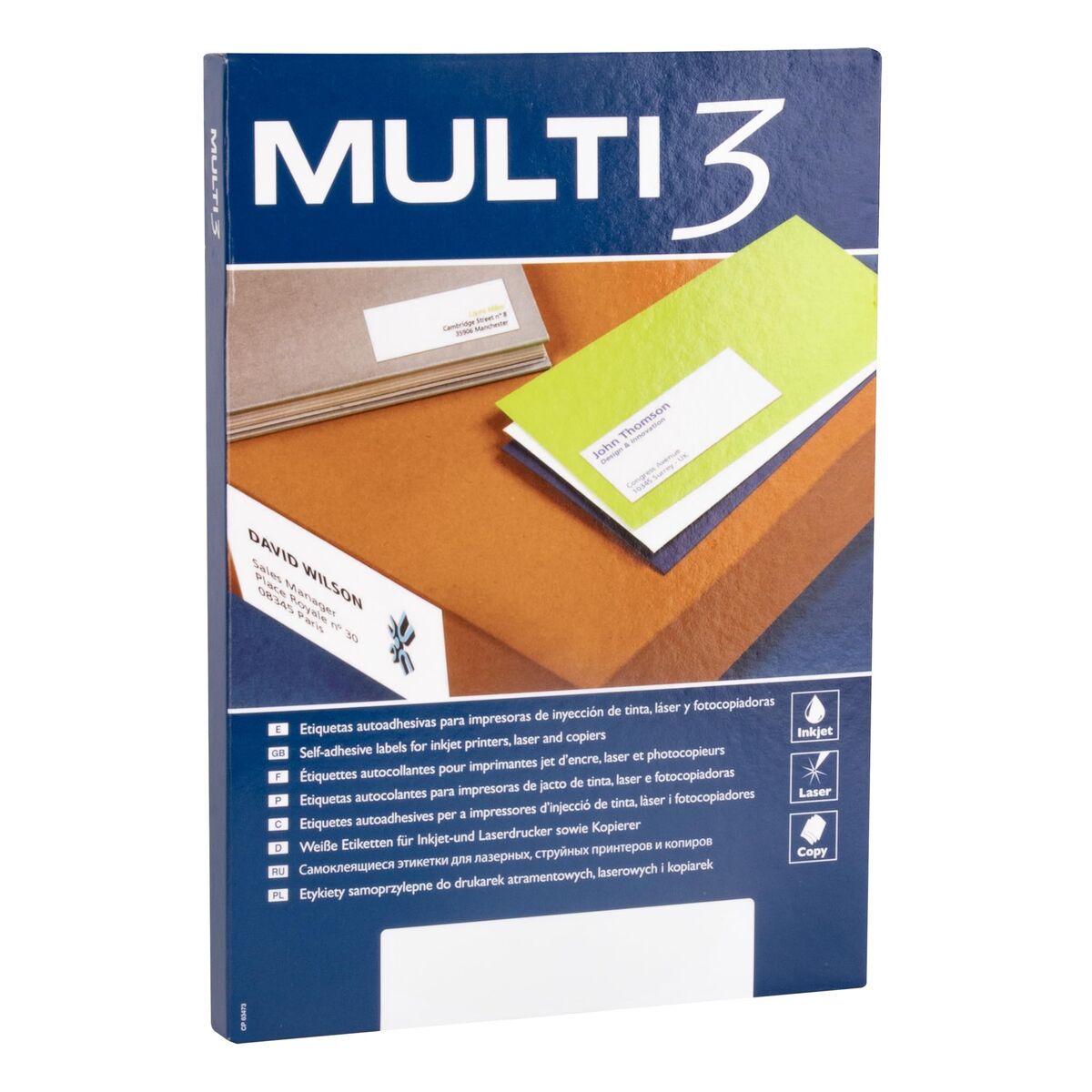 Afbeeldingen van Printer Labels Apli 4715 White 210 x 148 mm