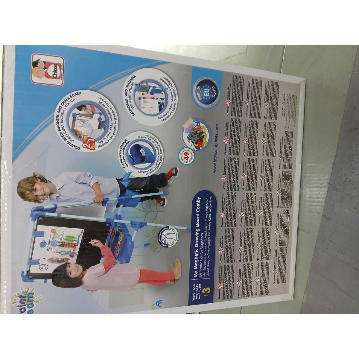 Bord 2 in 1 Chicos (63 x 60 x 120 cm) 63 x 60 x 120 cm (64 pcs)