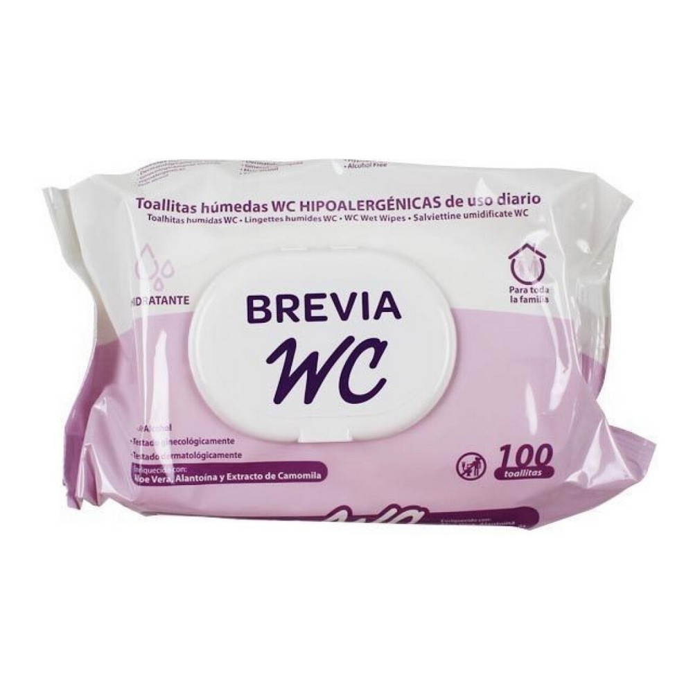 Pflegetücher Brevia Hypoallergen (100 uds)
