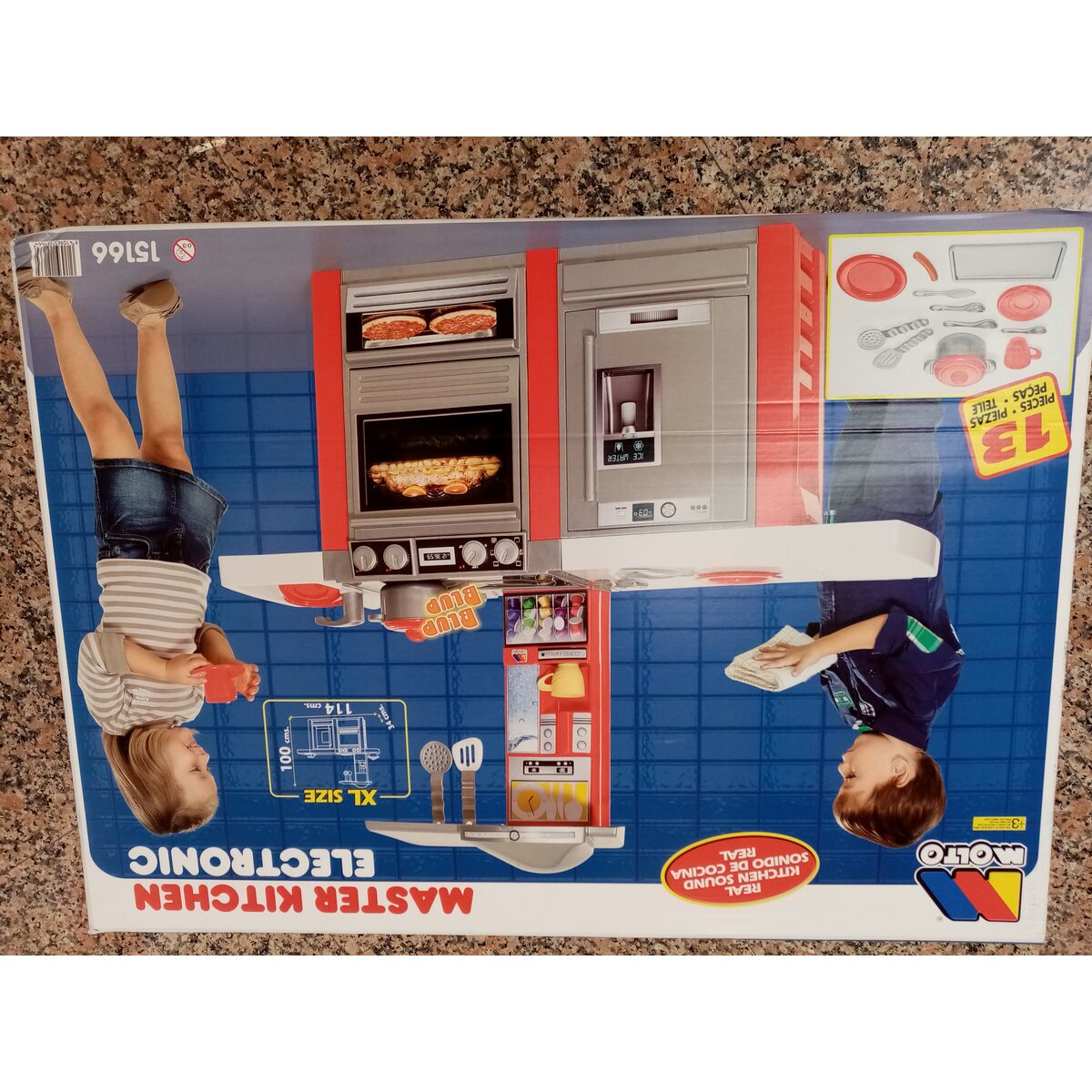 Toy kitchen Molt 15166 102 x 114 x 34 cm (102 x 114 x 34 cm)