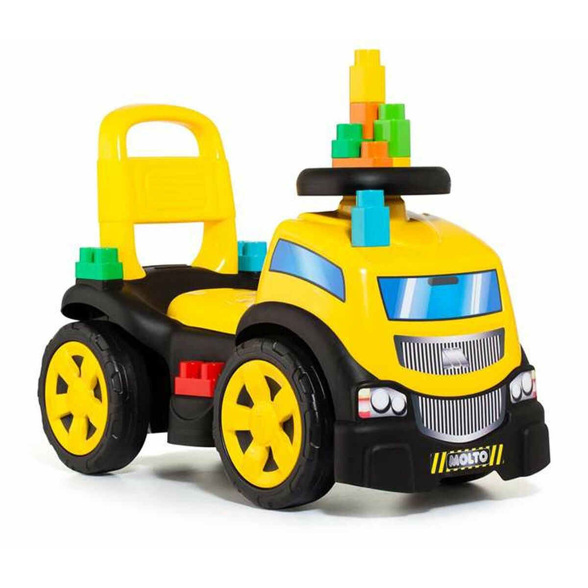Tricycle MoltÃ³ Trucks and blocks 89 cm