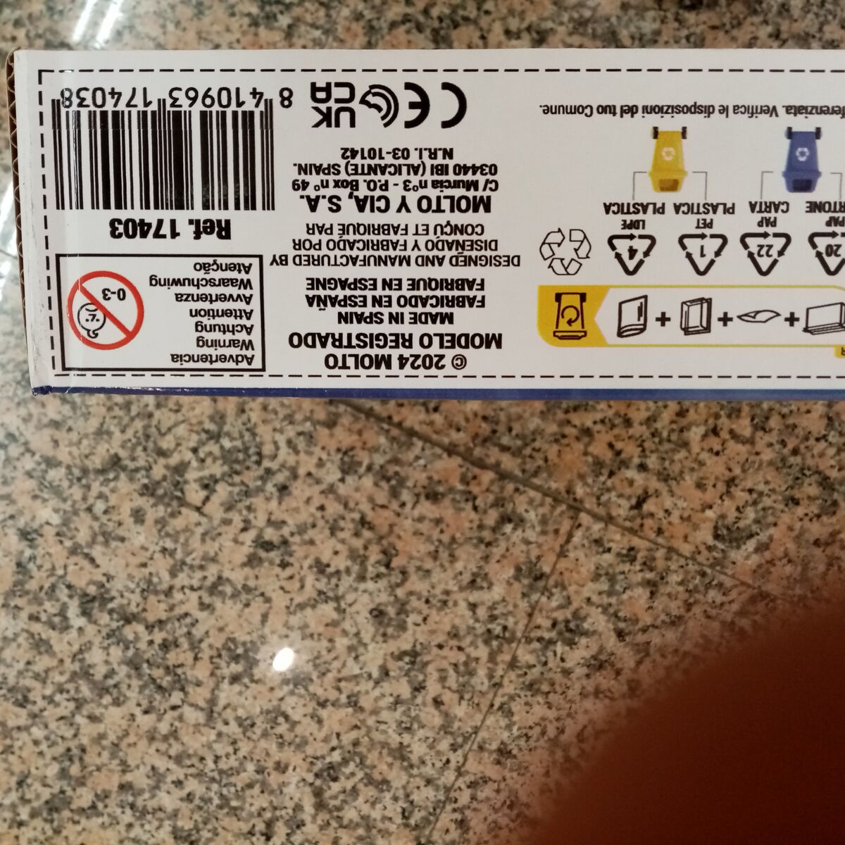 Car park with Cars MoltÃ³ 17403 59 x 55 x 33 cm