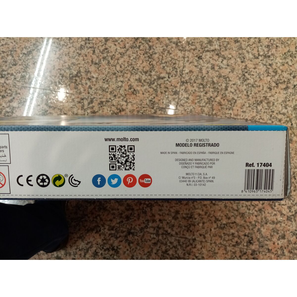 Racetrack Moltó 3 levels Car x 5