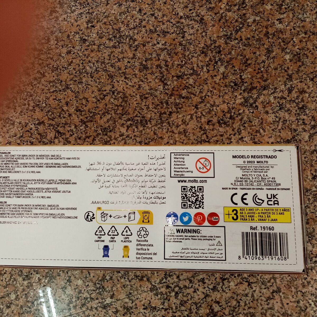 Toy kitchen MoltÃ³ Kitchen 82 x 28 x 57 cm 19160