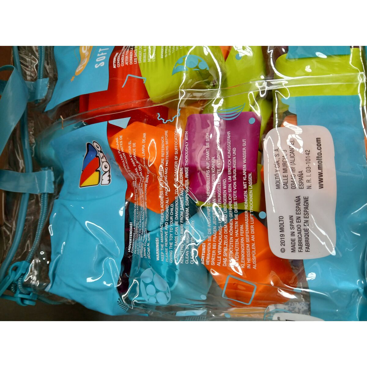 Building Blocks Game Play&Sense Blocks Molt 24 Pieces