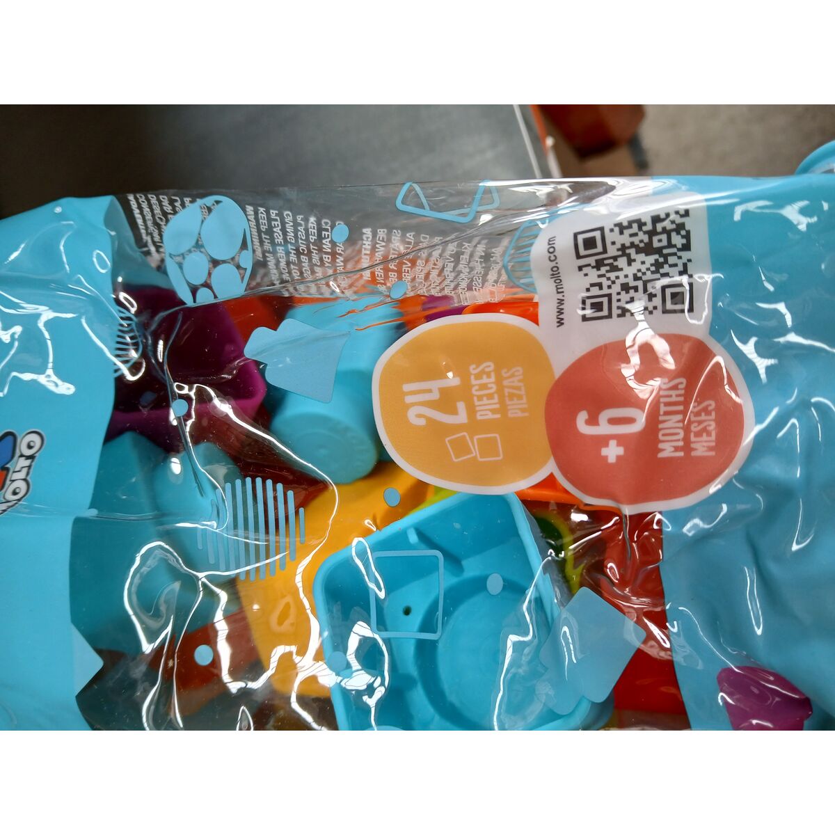 Building Blocks Game Play&Sense Blocks Molt 24 Pieces