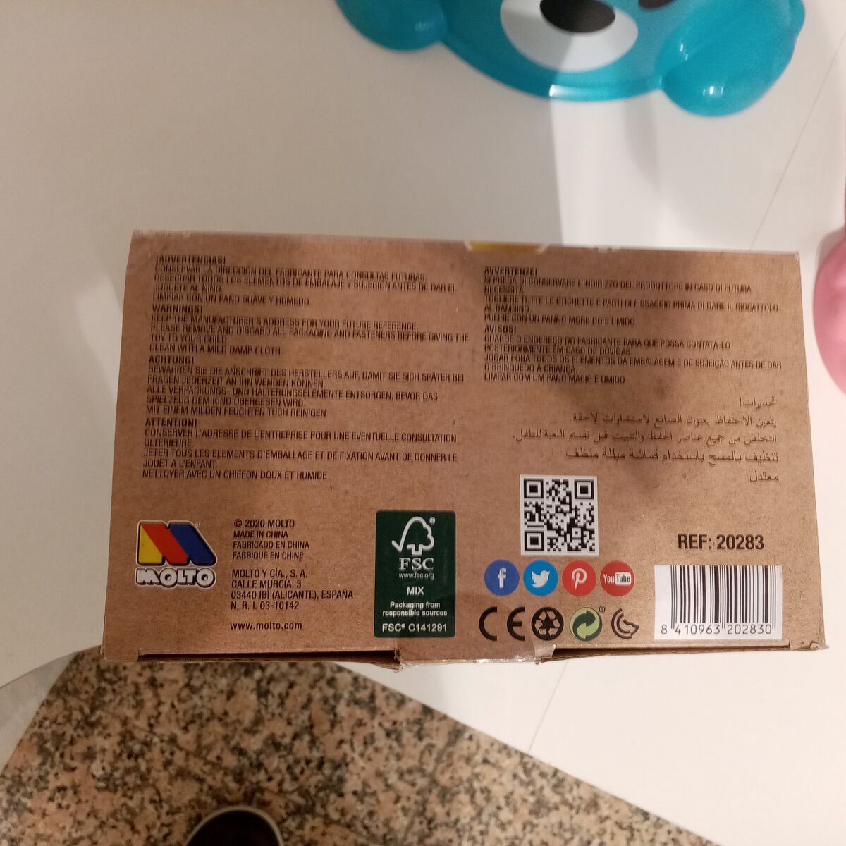 Toy toaster Molt Toaster Set