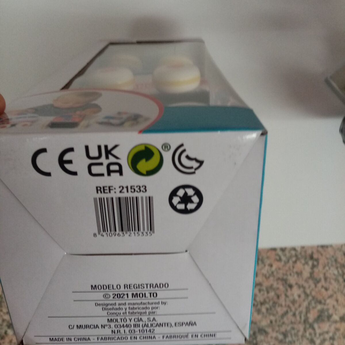 Zestaw 3 Samochodów Moltó Tarcie