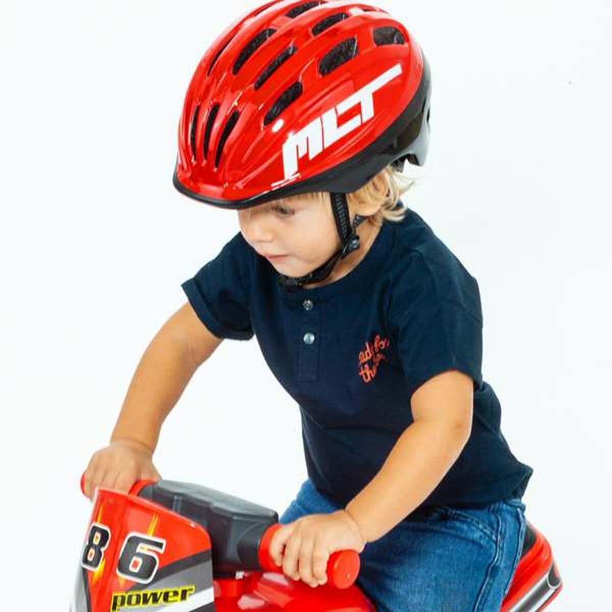 Kinder Fietshelm Moltó MLT Rood