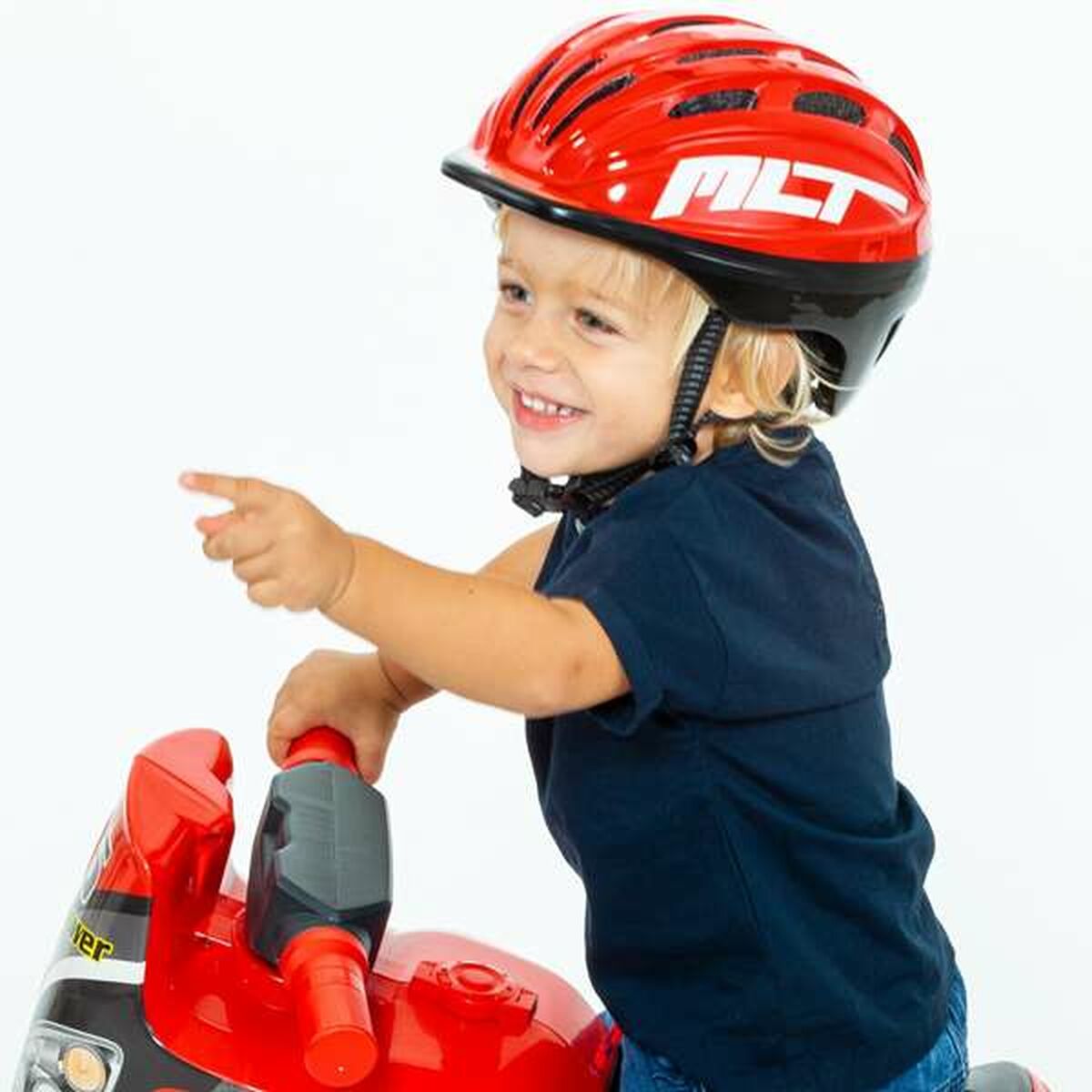 Kinder Fietshelm Moltó MLT Rood