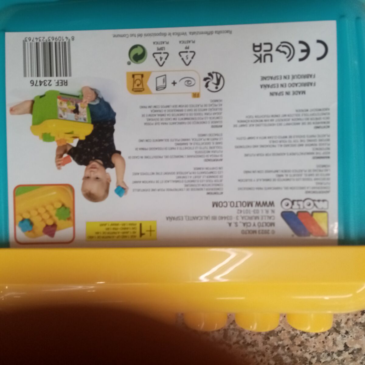 zestaw do budowania Moltó Blocks & Puzzles 15 Części