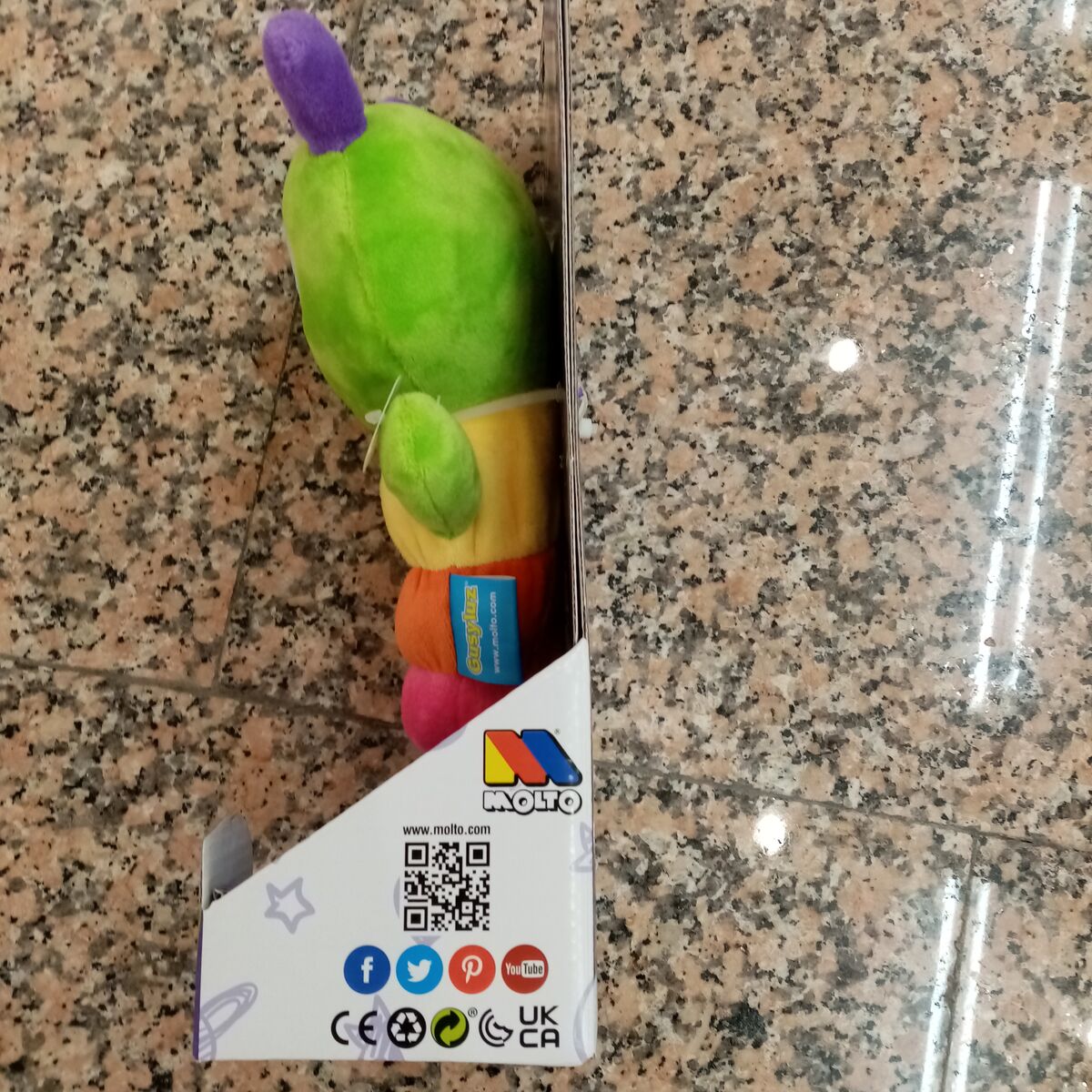 Musical Plush Toy Molt Wormy