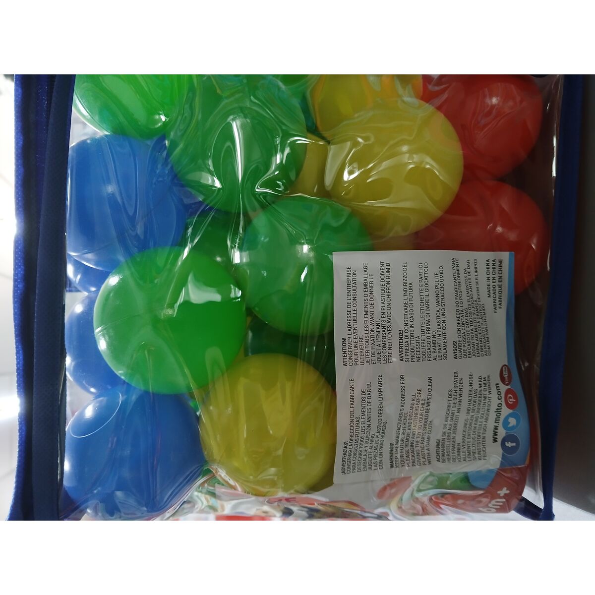 Balls MoltÃ³ Multicolour 100 Units