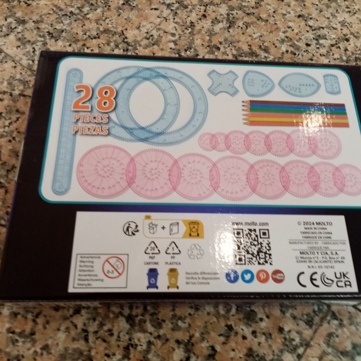 Drawing Set Molt Graphics 28 Pieces