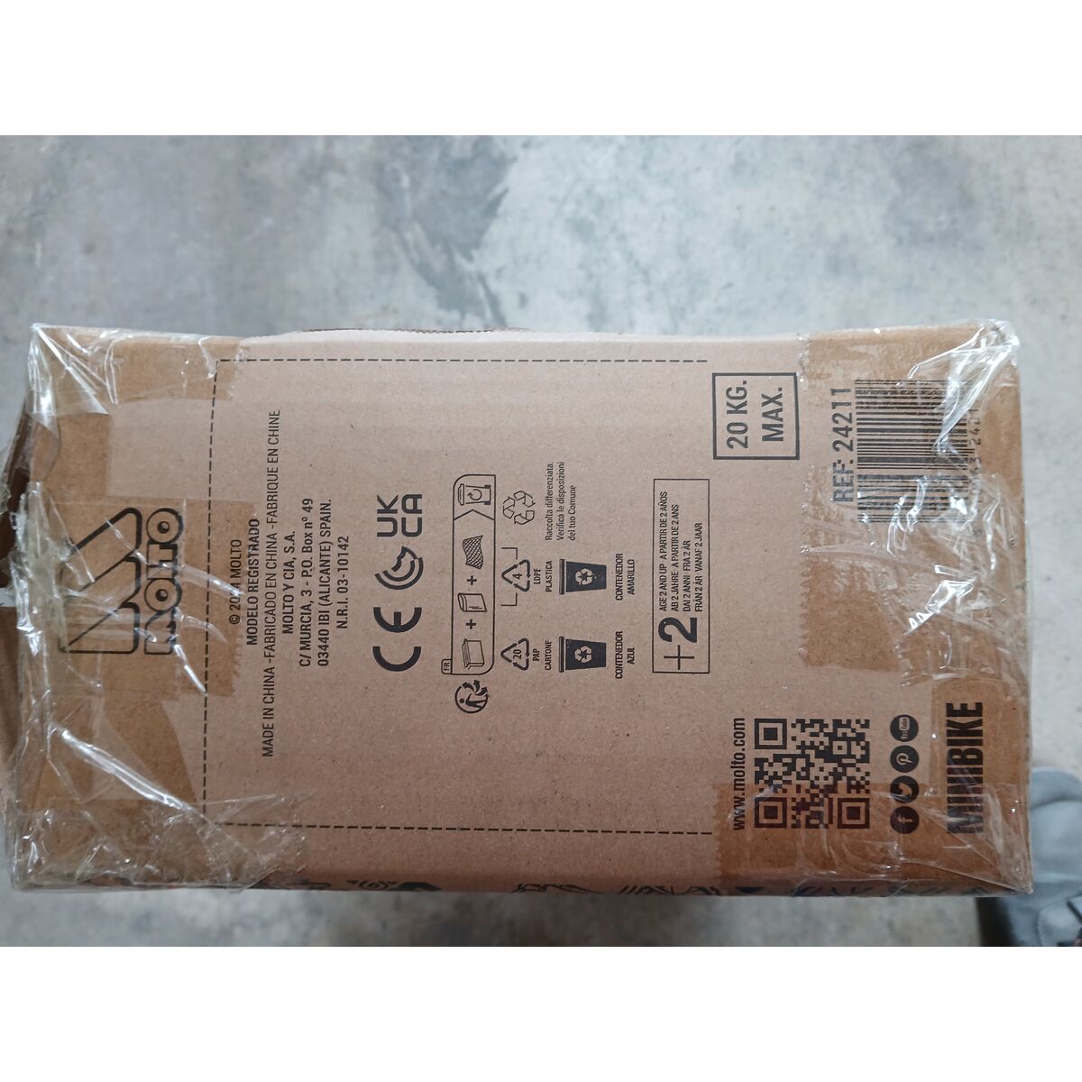 Children’s Bike Moltó Red