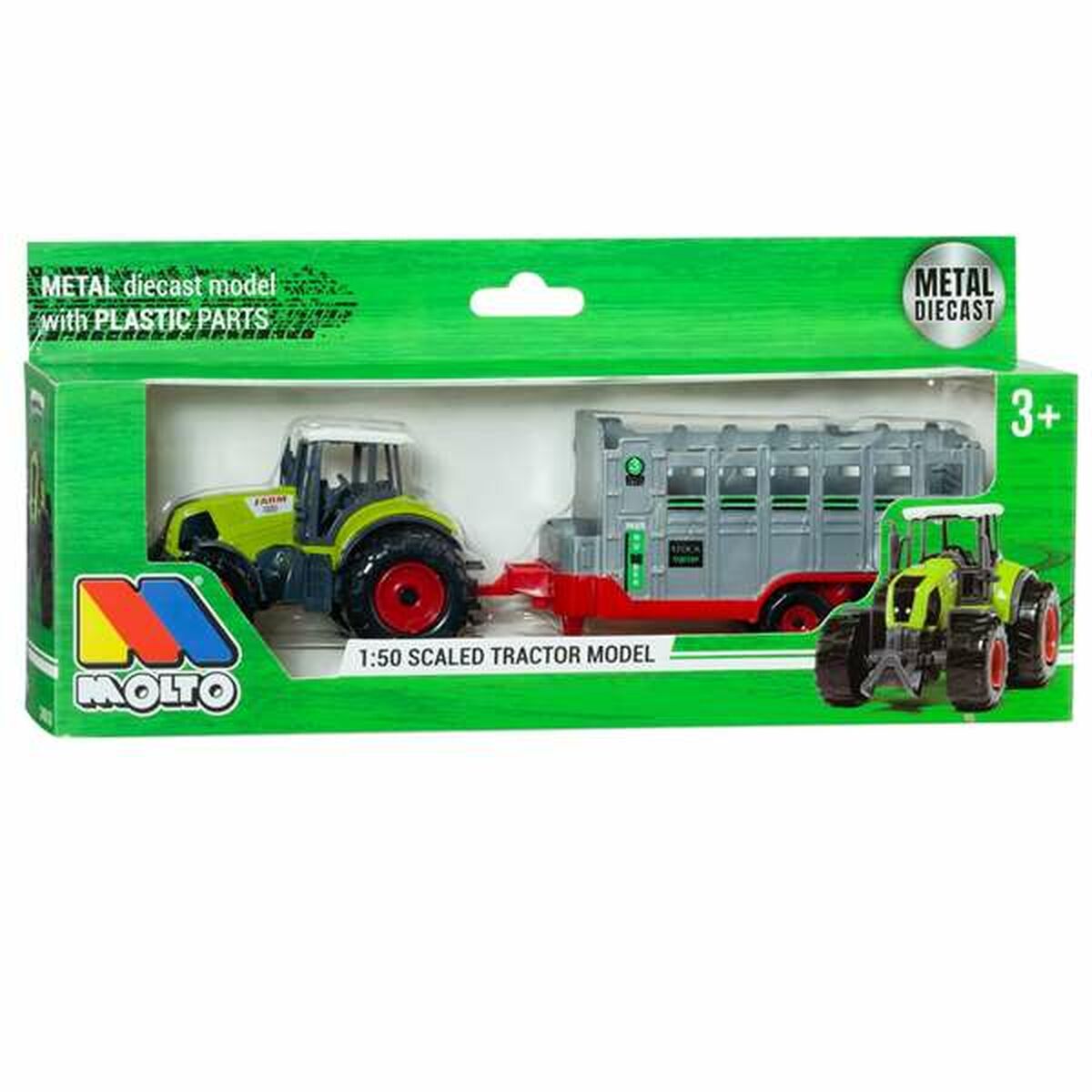 Speelgoedtractor Moltó 1:50