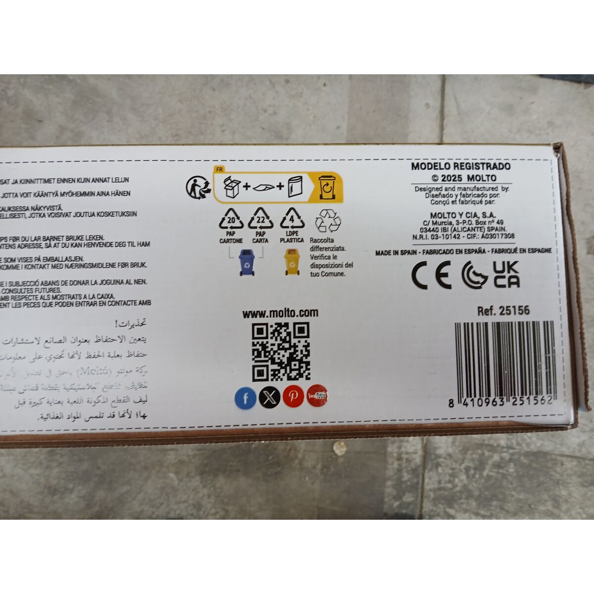 Toy kitchen MoltÃ³ 82 x 56 x 28 cm