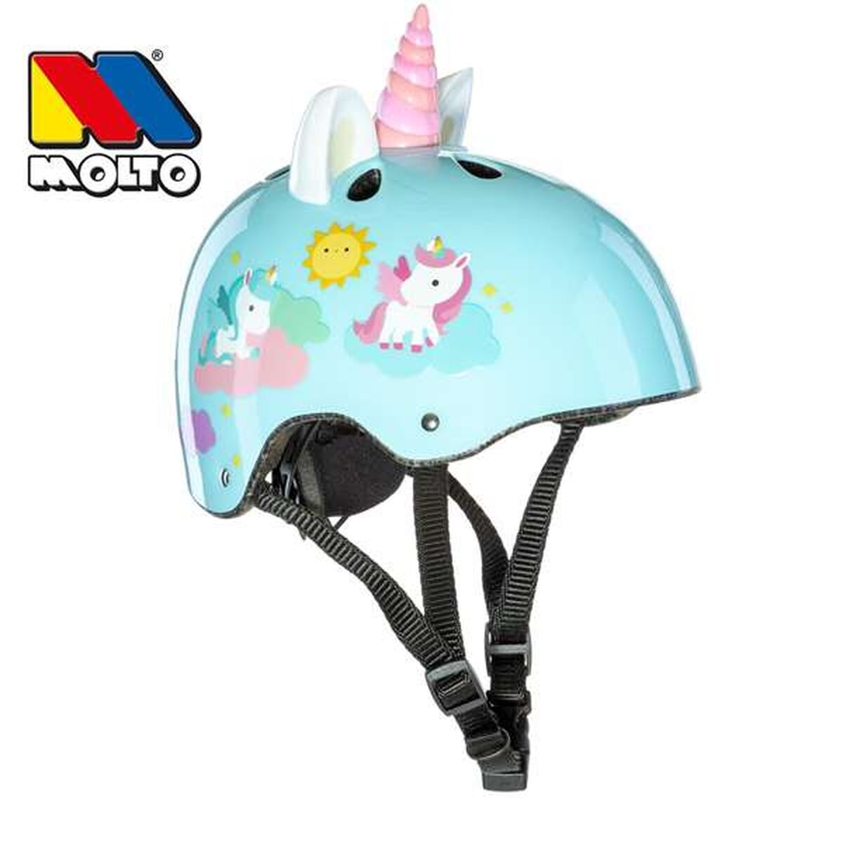 Kinder Fietshelm Moltó Blauw