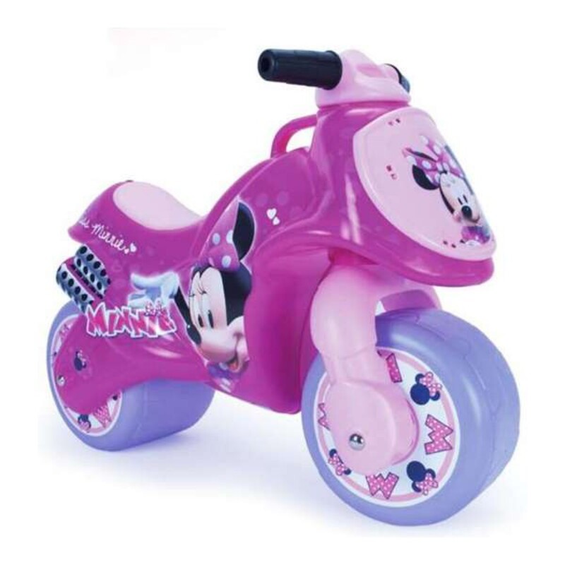 Motocyclette sans pédales Minnie Mouse Neox Rose (69 x 27,5 x 49 cm)