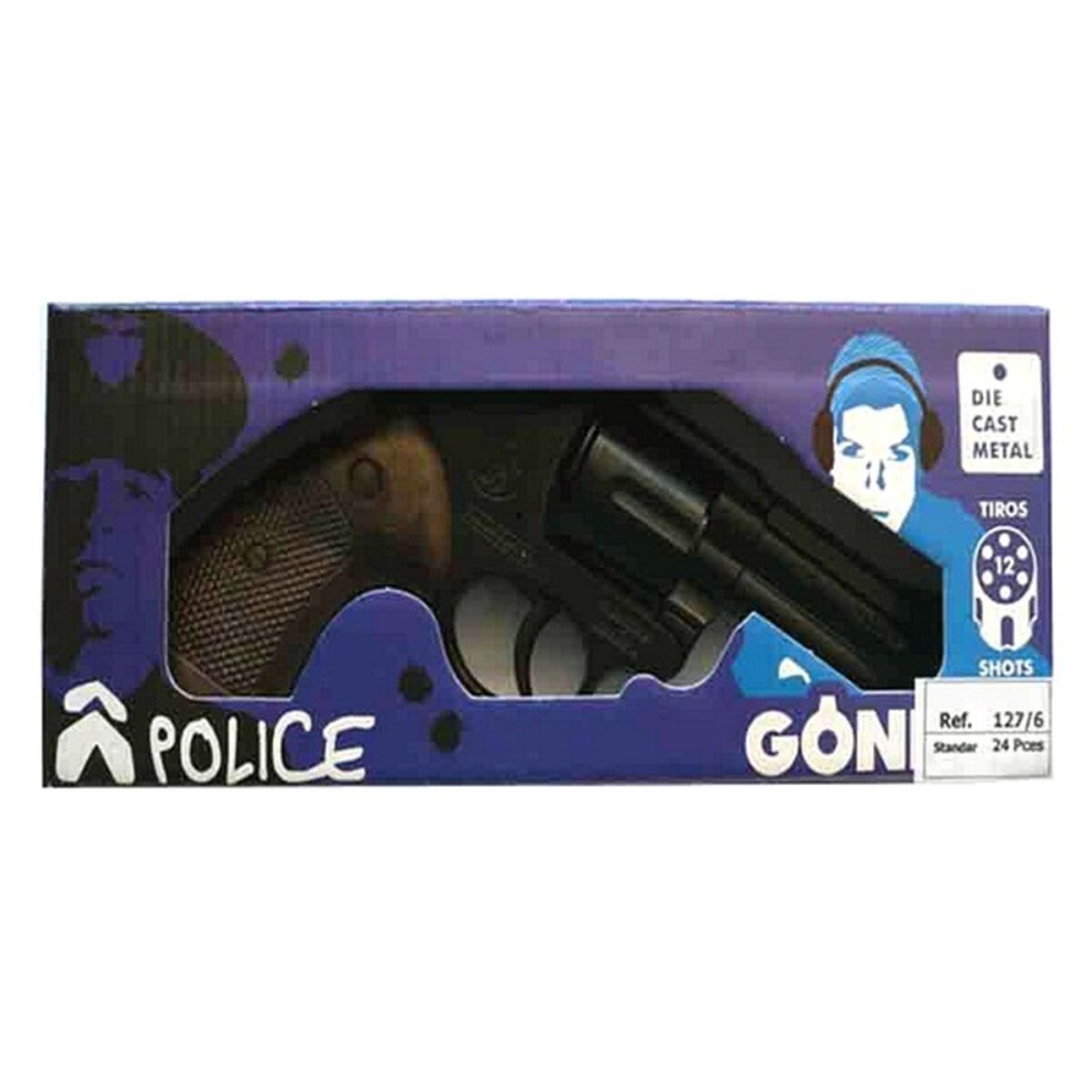 Pistolet à pétards Police Magnum Gonher