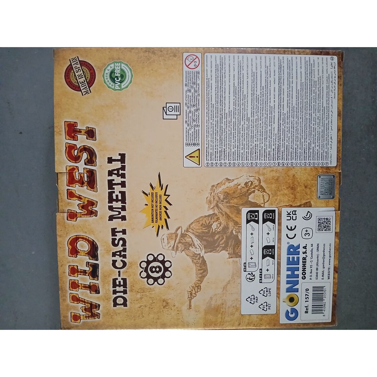 Set Western pistolen Gonher 157/0 (5 pcs)