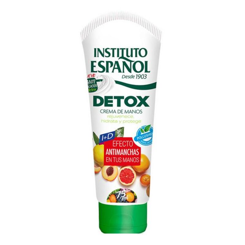 Crema de Manos Antimanchas Detox Instituto Español (75 ml)