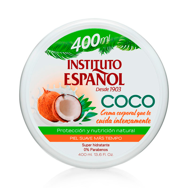 Lotion corporelle Coco Instituto Español (400 ml)   
