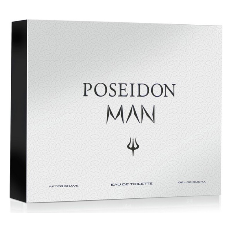 Sett herre parfyme Poseidon Poseidon EDT (3 pcs) (3 pcs)