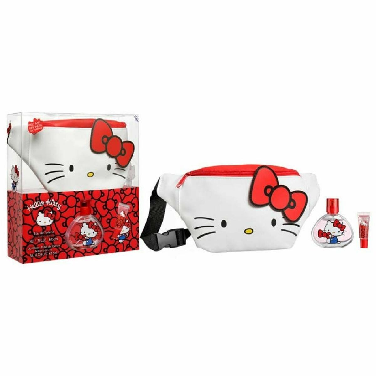 Belt Pouch Hello Kitty EDT Children´s fragrance (3 pcs)