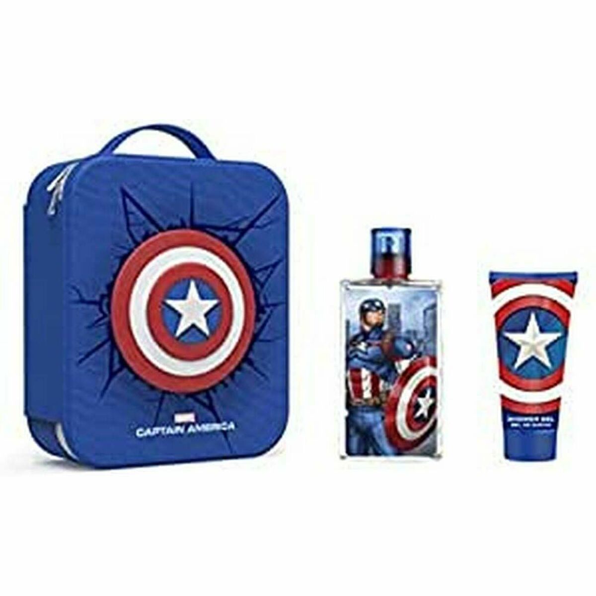 Child's Perfume Set Capitán América (3 pcs)