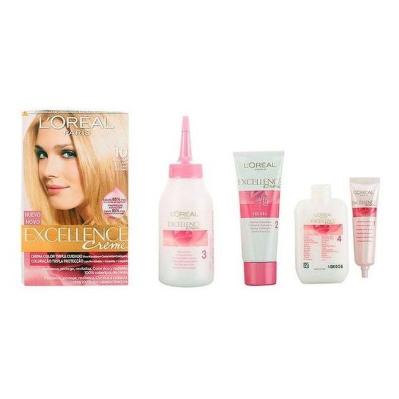 Permanent Dye Excellence L'Oreal Make Up Light blonde
