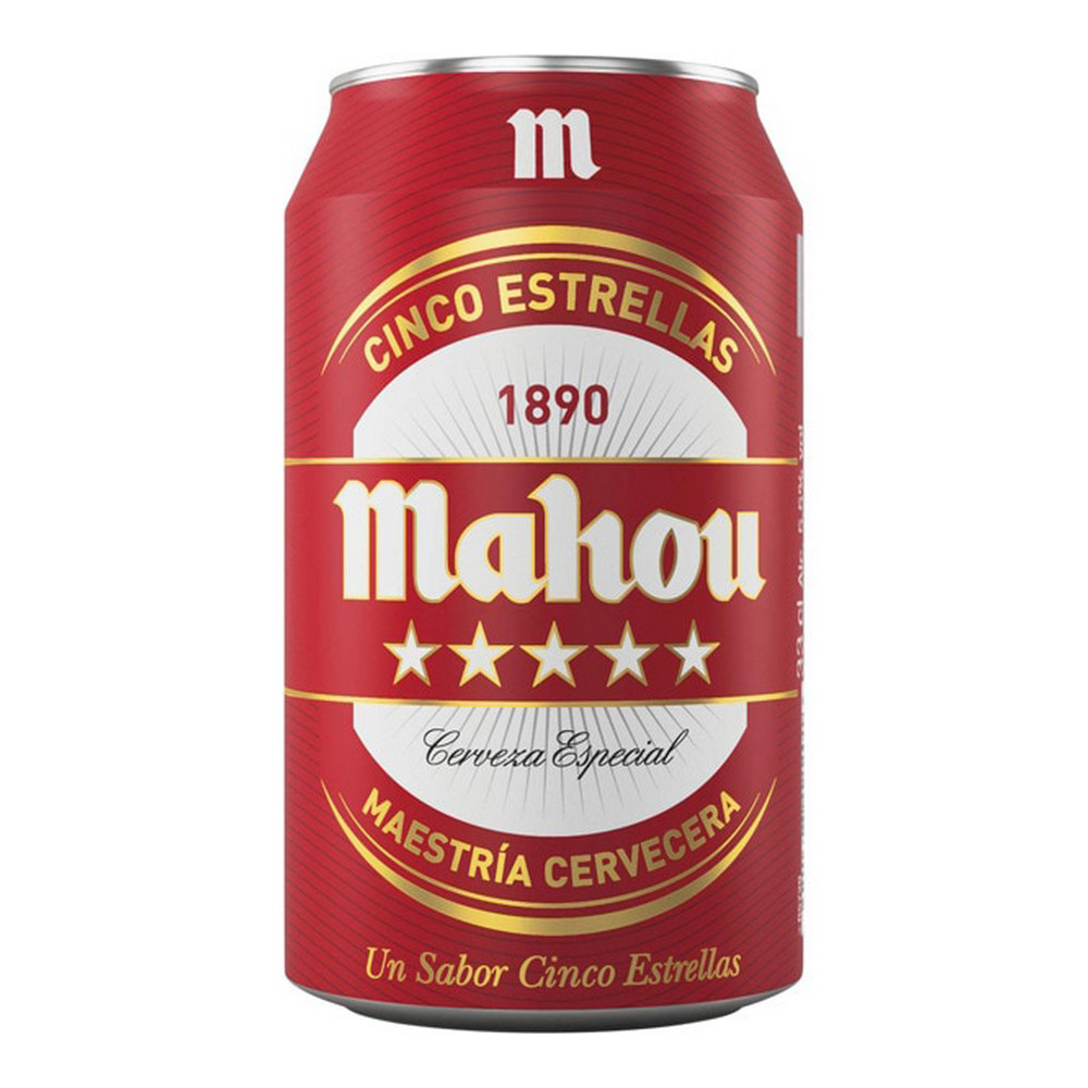 Bière Mahou 5 Estrellas (33 cl)