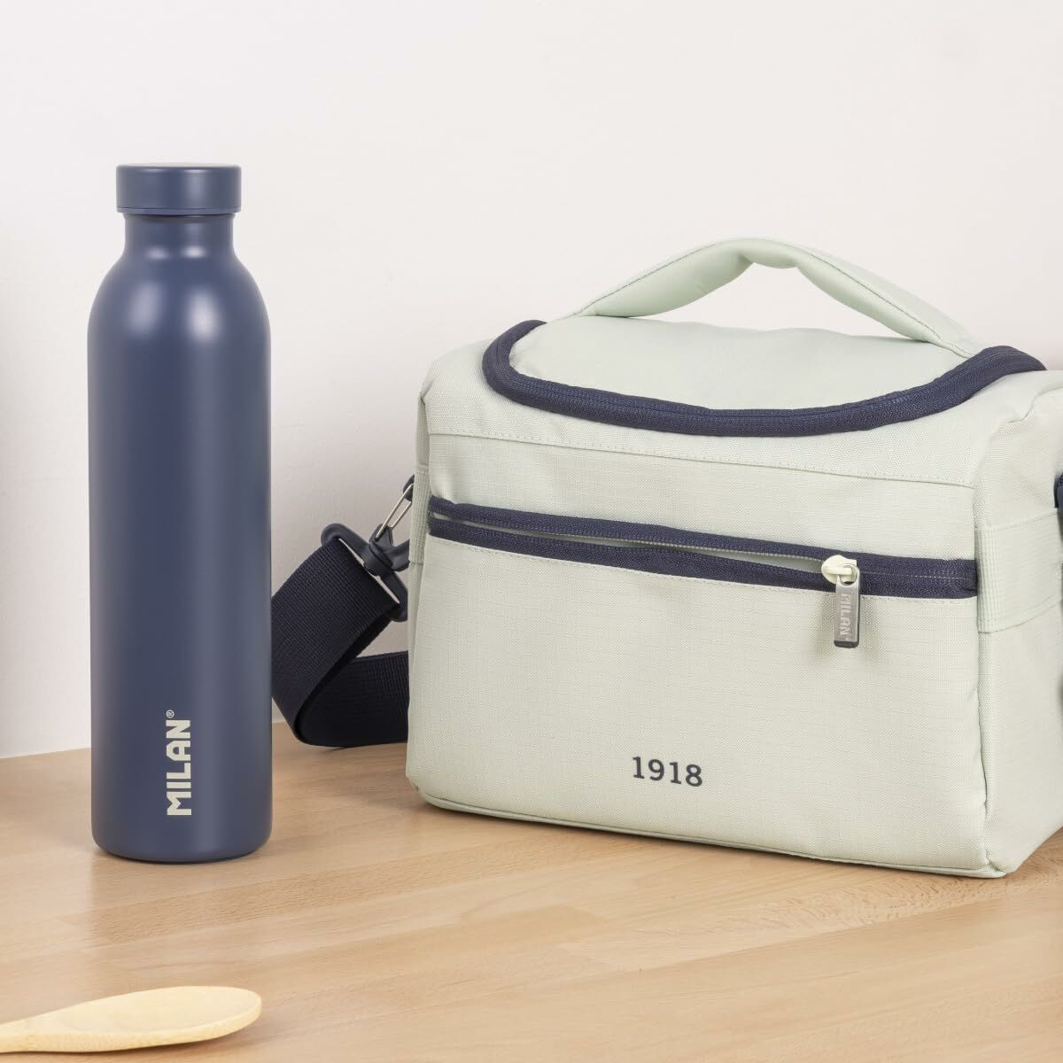 Thermal Lunchbox Milan Green 24,5 x 20 x 16 cm, view 4
