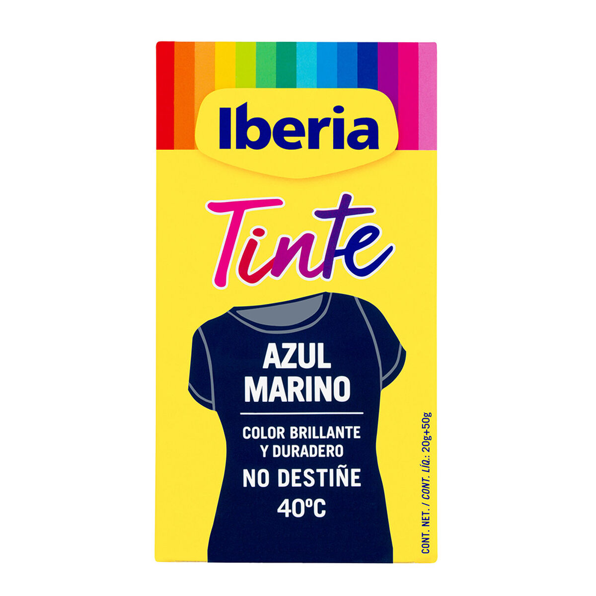 Koloniaal lancering schedel Kleurstof voor kleding Tintes Iberia Marineblauw 40º C - PS Home Shopping