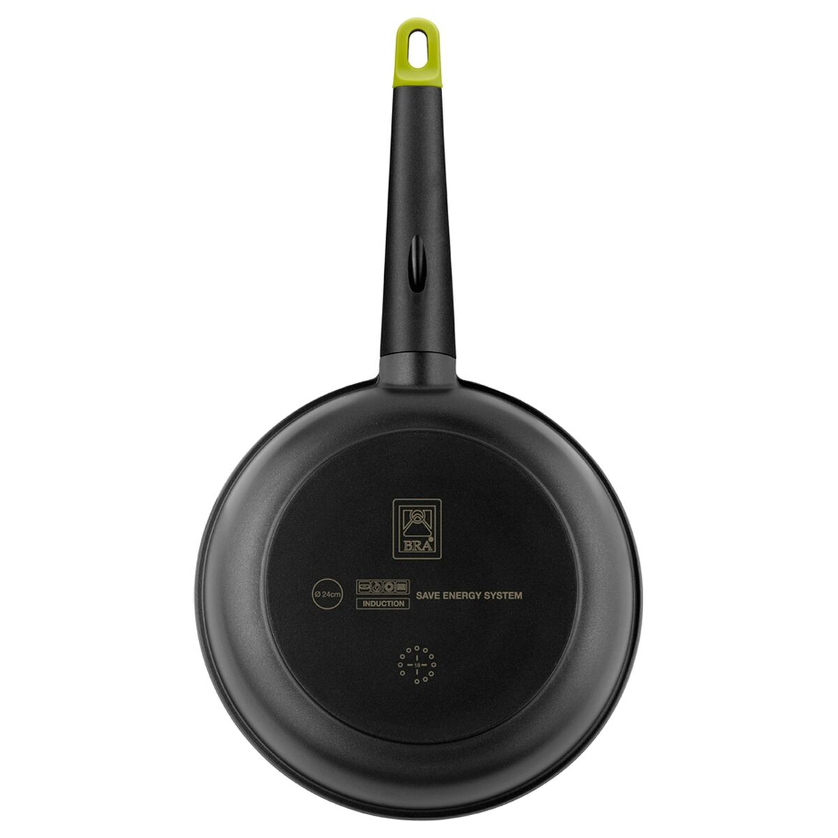 Pan BRA FOODIE Ø 18 cm Metal Aluminium, view 2