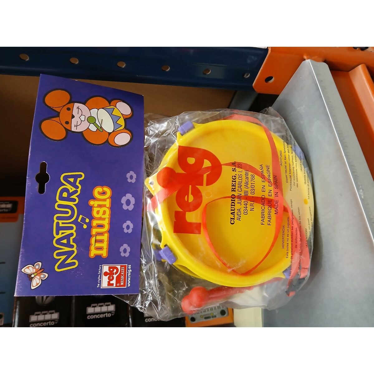 Drum Reig animals 16 cm